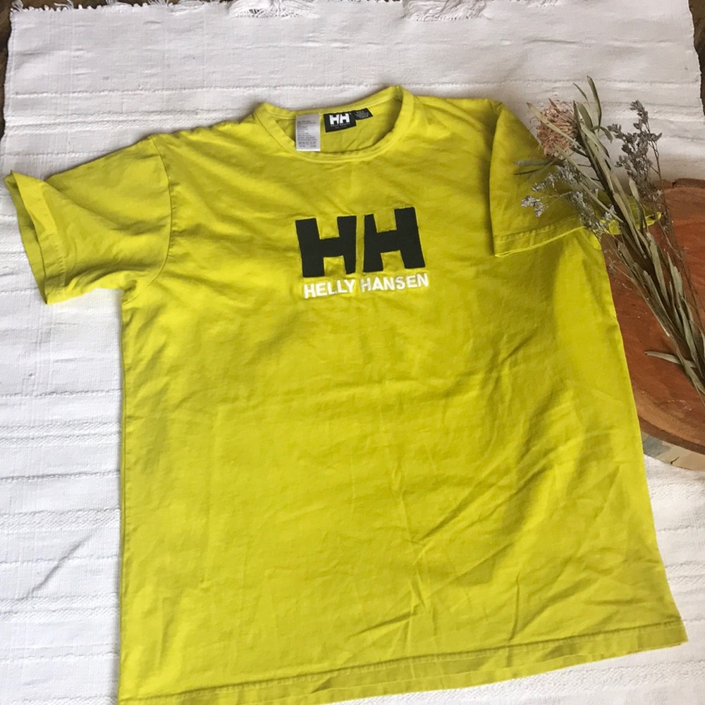 ❌SOLD❌Helly Hansen T-shirt XXL lime green